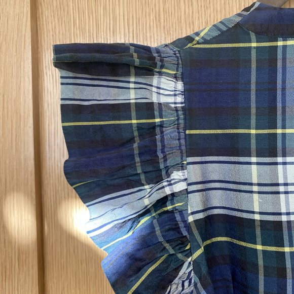 Tartan Plaid Spence Wrap Dress by Sara Berman, size XS - Picture 3 of 10